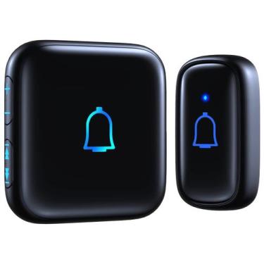 Imagem de Campainha sem fio LeadGo IP66 Waterproof 300m 66 Chimes