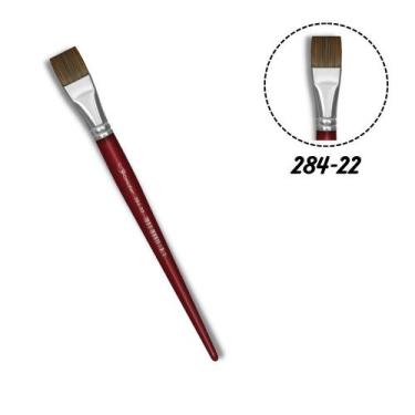 Imagem de Pincel Condor 284-22 Chato Sintético Cabo Longo