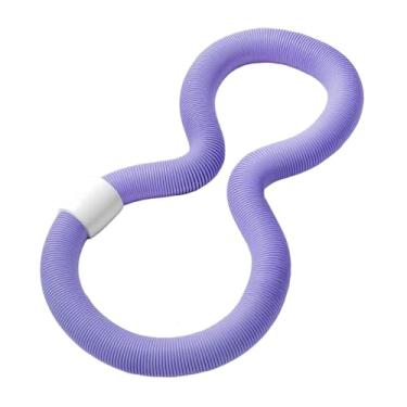 Imagem de harayaa Fitness Hoop Abdomen Fitness Circle Acessórios Equipamento de Exercício Aro de Mola Pesado, Roxo
