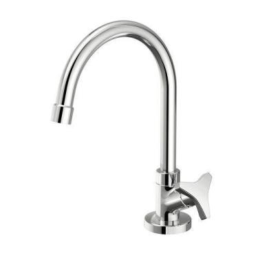 Imagem de Torneira de Lavatório Mesa Tubo Fixo Nova Gyro 1192 Fabrimar - Tigre M