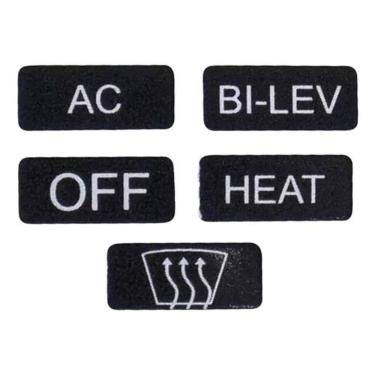 Imagem de Kit Adesivos Ar Condicionado Volkswagen Santana Voyage