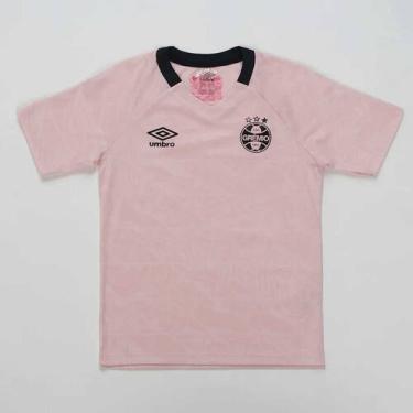 Imagem de Camisa Umbro Grêmio Outubro Rosa 2025 Juvenil, 14 ANOS