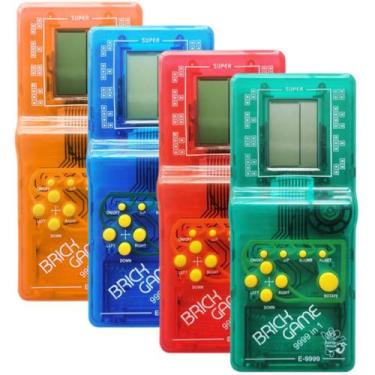 Imagem de 10 Mini Game Portátil 9999 Jogos Em 1 Game Antigo Retrô - YARA