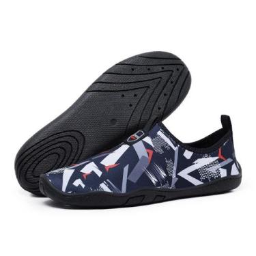 Imagem de Sapatilha Náutica Esporte Aquático Unissex Trilha Pesca Segurança Aven
