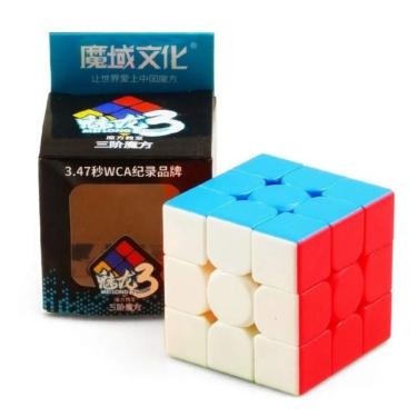 Imagem de Cubo Mágico Profissional 3x3x3 Moyu Meilong Stickerless