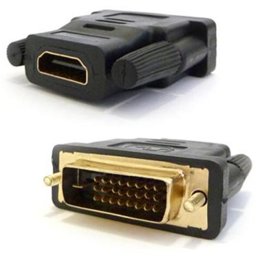 Imagem de Adaptador Hdmi Fêmea X Dvi Macho