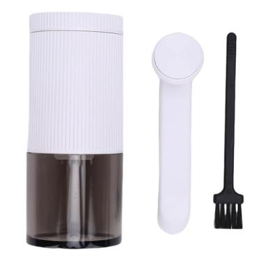 Imagem de Yosoo Moedor de café Manual Portátil Com Configurações Ajustáveis, Sabor Aromático rico. Ideal para Casa, Viagens e Escritório Com Núcleo de Cerâmica, Tecnologia de Moagem (WHITE)