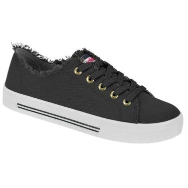 Imagem de Tenis Moleca 5667.722 Feminino, Preto, 38