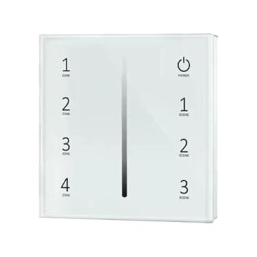 Imagem de IEUDNS Interruptor Dimmer LED Monopolar de 4 Canais para Quarto