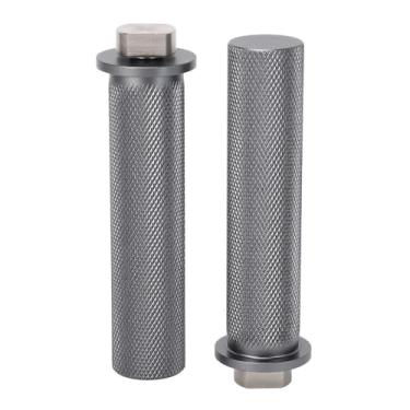 Imagem de Braçadeiras para cães de bancada de liga de alumínio para furos de mesa de 19 mm/20 mm – Cães de bancada param ferramentas de espiga de fixação para marcenaria e moagem (19 mm)