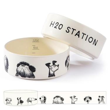 Imagem de BICOPET Conjunto de tigela de cerâmica para cães e gatos