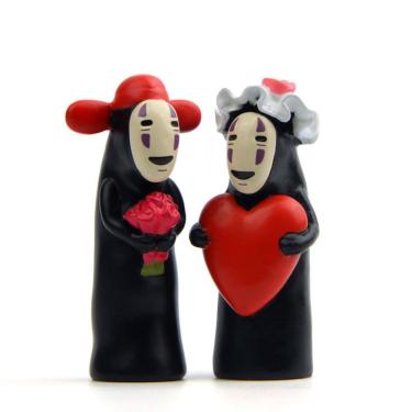 Imagem de Brinquedo de boneco de anime colecionável para casais de noivos, 2 unidades