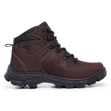 Imagem de Bota Coturno Adventure Palmilha De Gel Anti Impacto EM COURO LEGITIMO COM C.A 48.067-Unissex