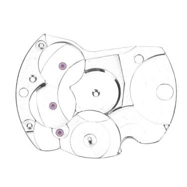 Imagem de Mbeysaq Peças de reposição para relógiosAcessórios para relógio 2824 e 2836. Acessórios de reparo, incluindo movimento de relógio, tala para relógio e restauração., cor águia branca