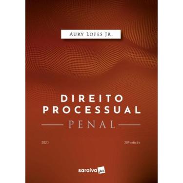 Imagem de Livro - Direito Processual Penal - 20ª edição 2023