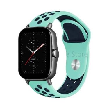Imagem de Pulseira De Silicone De 20mm 22mm Para Amazfit GTS 4 GTR 3 2 Mini pro 