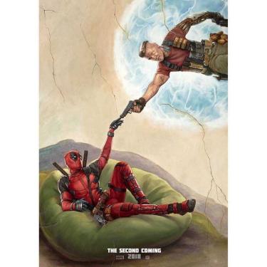 Imagem de Imagem de arte de parede de pôster Deadpool Anime Art 30x42cm