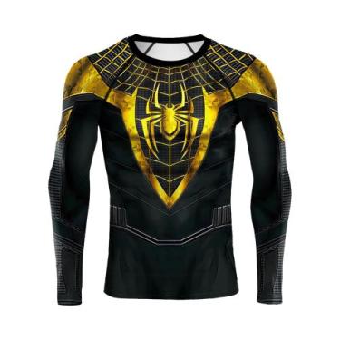 Imagem de Camisa De Compressão Masculina De Manga Longa Cosplay De Quadrinhos De