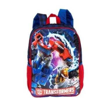 Imagem de Mochila Grande Transformers Optimus Colorido Sestini-Feminino