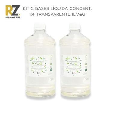 Imagem de Kit 2 Bases Sabonete Líquido Concentrado Hipoalergênica Transparente p