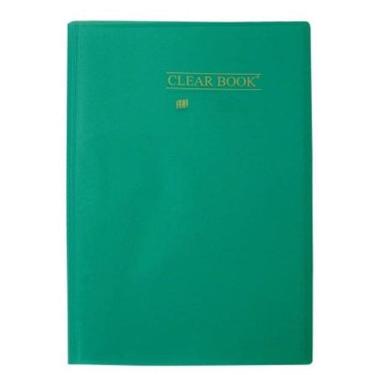 Imagem de Pasta Catálogo Clear Book A4 10 Folhas Plástico - Yes Verde