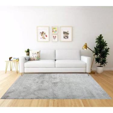 Imagem de Tapete quadrado 1,50x1,50 apolo não escorrega moderno lavavel resisten