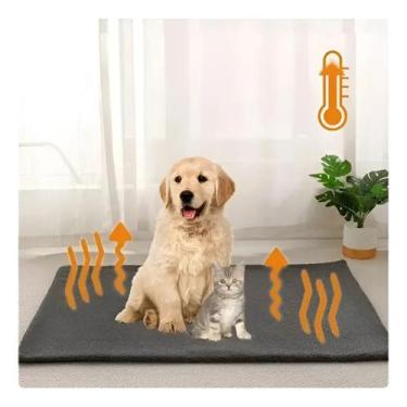 Imagem de Almofada de Aquecimento Colchão Cobertor Térmico Pet Cães e Gatos - St