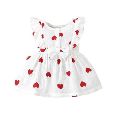 Imagem de Conjunto De Roupas De Verão Para Bebê Menina Recém-Nascida, Vestido Se