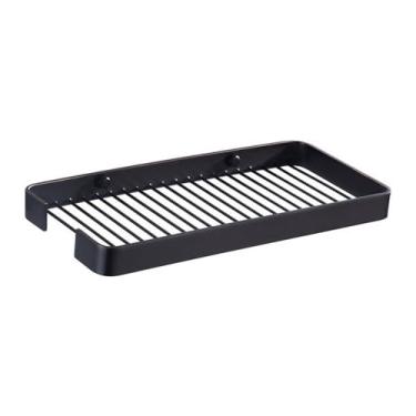 Imagem de Prateleira de chuveiro para chuveiro, prateleira de chuveiro moderna minimalista de 29 cm, organizador de prateleira de chuveiro de parede para chuveiros internos e banheiro, suporte de chuveiro em 4