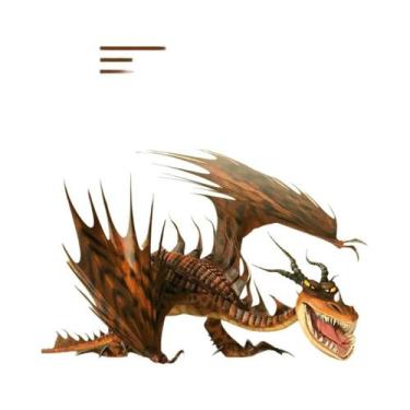 Imagem de Pôster Vintage Dragão Do Terror Sussurrando a Morte, Arte Em Tela Para