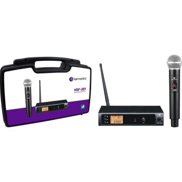 Imagem de Microfone Sem Fio Harmonics Hsf-200 Simples