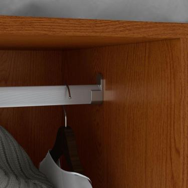 Imagem de Guarda-roupas Casal Bertha 6 Portas 4 Gavetas Sem Espelho Com Pés - Lopas Frassino