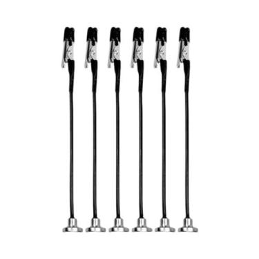 Imagem de 12 Peças De Suportes Magnéticos Flexíveis Com Clipe Jacaré Para Pintur