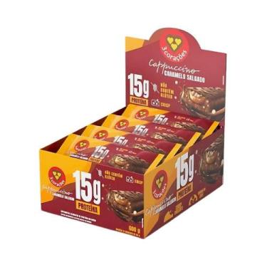 Imagem de Barra De Proteína Cappuccino Caramelo Salgado 3Corações (12