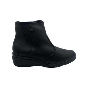 Imagem de Bota Piccadilly Anabela Com Cano curto Feminina-Feminino
