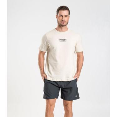 Imagem de Bermuda Masculina Lisa De Microfibra Long Bong Cinza, P, Cinza