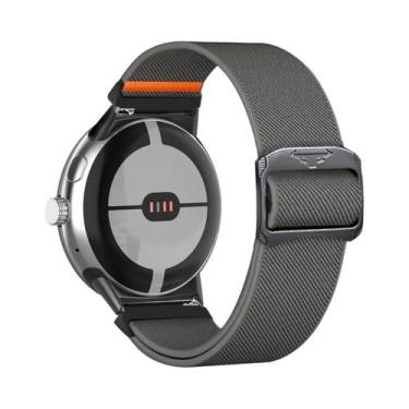 Imagem de Pulseira Esportiva De Nylon 45mm Para Google Pixel Watch 3 41mm - Aces