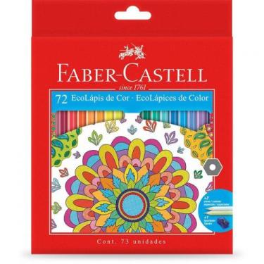 Imagem de Ecolapis de cor 72 cores faber-castell
