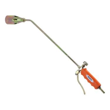 Imagem de Maçarico À Gás Portátil com Registro Regulador Lança Chamas 73cm - BES
