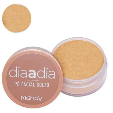 Imagem de Pó facial solto dia a dia mahav acabamento matte fino mahav, COR 03