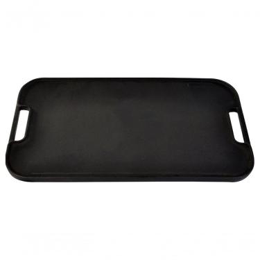 Imagem de Chapa Bifeteira Dupla Face Ferro 26x1,5x48cm Cozimento Uniforme Alimentacao Saudavel Uso Domestico Santana