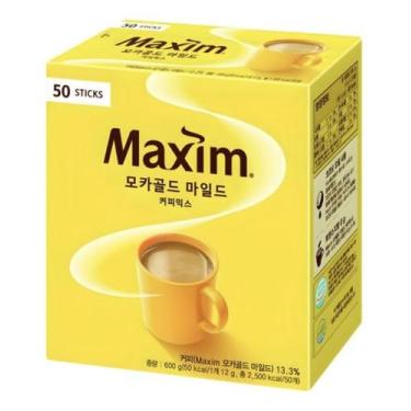 Imagem de Café Solúvel Caincosmetic Maxim Mocha Gold 50 Sachês