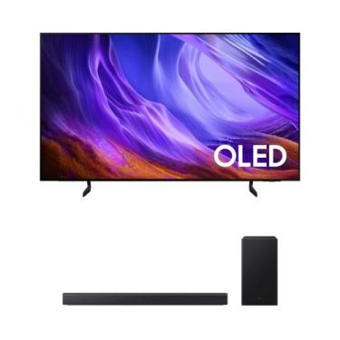 Imagem de Samsung Vision AI TV 55" OLED 4K S85H + Soundbar Samsung B450F, 55", B