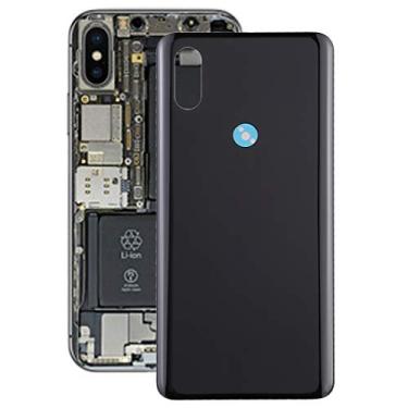 Imagem de HONGYAN Peças de substituição de telefone celular Tampa traseira da bateria para Xiaomi Mi Mix 3 Acessórios telefônicos
