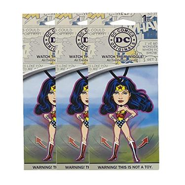Imagem de Acessórios de carro Plasticolor DC Comics Mulher Maravilha - Mulher-Maravilha Aromatizador de ar Wiggler (3)