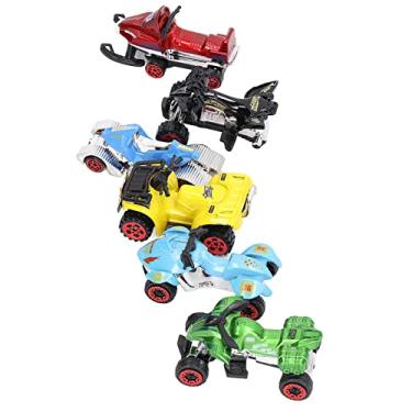 Imagem de Carros Modelo de Liga Leve, Conjunto de Brinquedos para Veículos de Brinquedo Modelo de Carro, 5 * 21 * 6 Peças Modelo de Carro Em Escala 1:60 Formas Promovem a
