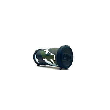 Imagem de CAIXA DE SOM BLUETOOTH MULTIMIDIA LED FM SD USB 5W PORTATIL XD4000 CAMUFLADO