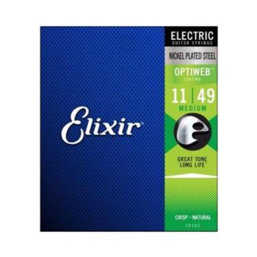 Imagem de Encordoamento Guitarra Elixir 0.11 Medium Optiweb 19102 - 12094