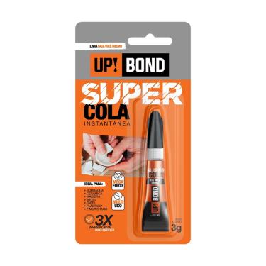 Imagem de Kit 02 Super Cola Instantânea Extra Forte 3g Up! Bond