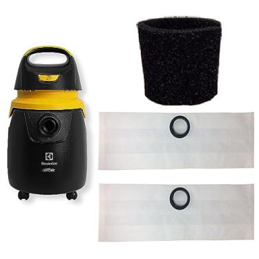 Imagem de 3 Saco Descartável + Filtro Espuma para Aspirador de Pó Electrolux GTCAR